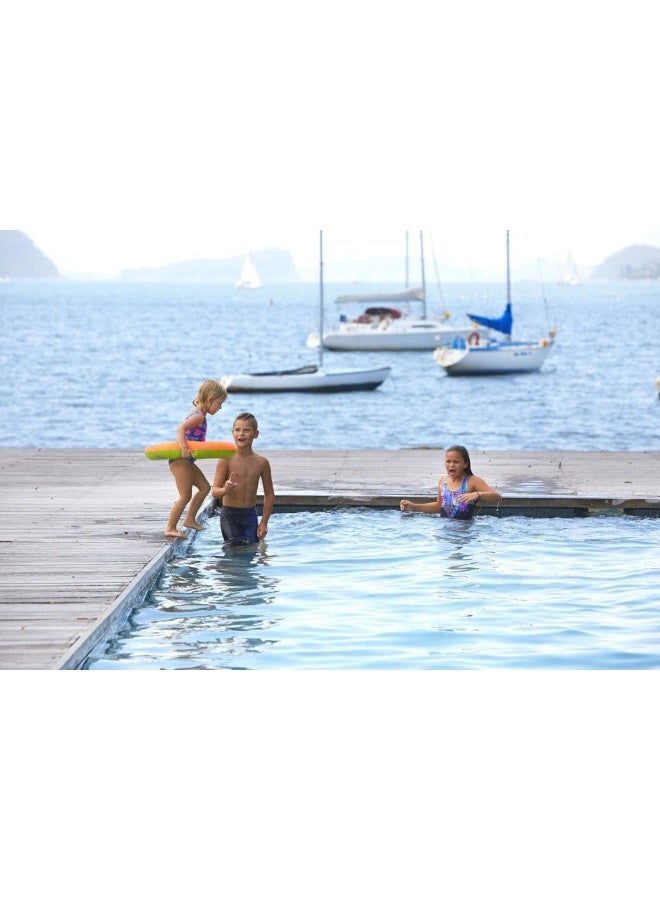 Zoggs Kids Inflatable Training Swim Ring Orange - 2-3 Years - Image 2