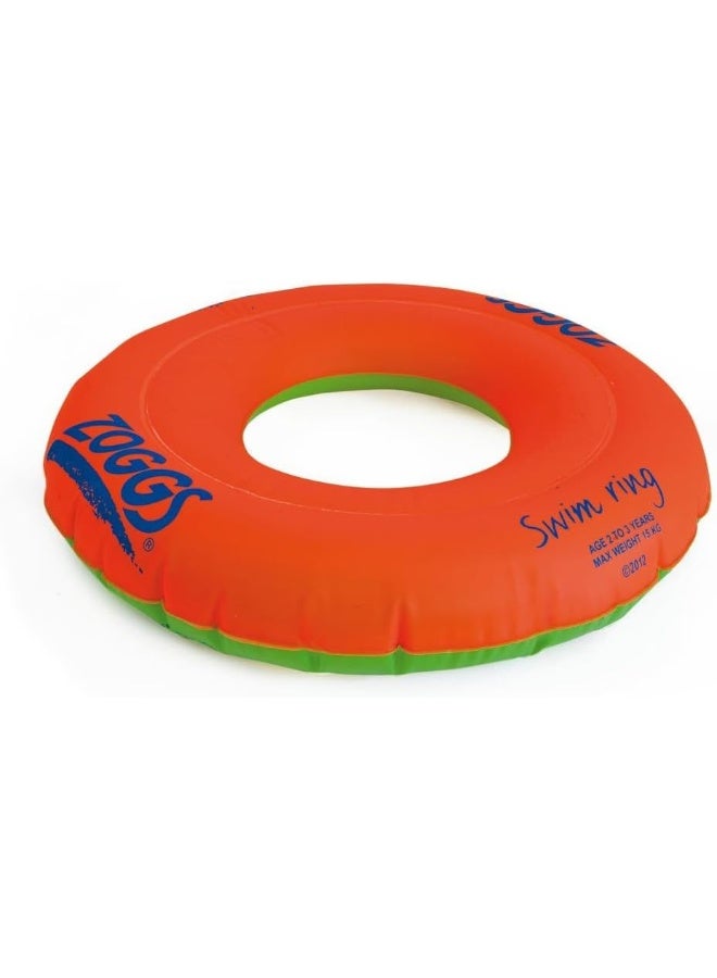 Zoggs Kids Inflatable Training Swim Ring Orange - 2-3 Years - Image 4