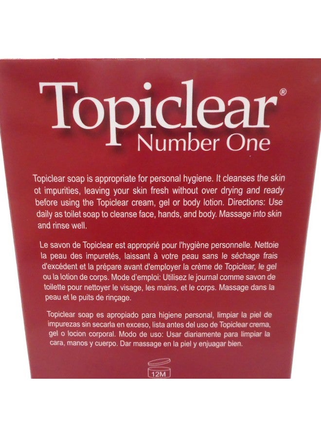 Topiclear Number One Black Soap3.5Oz - Image 2
