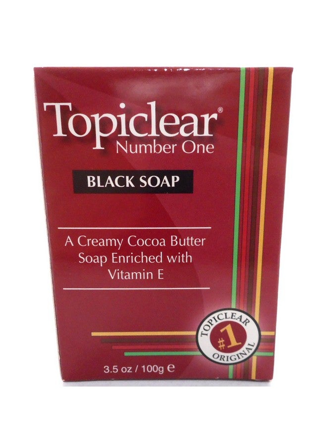 Topiclear Number One Black Soap3.5Oz - Image 1