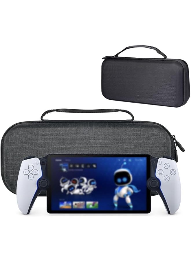erorex Case For Sony Playstation Portal Shockproof Hard Protective Case Travel Handheld Carrying Case Storage Bag For Sony Playstation Portal Black  - Image 1
