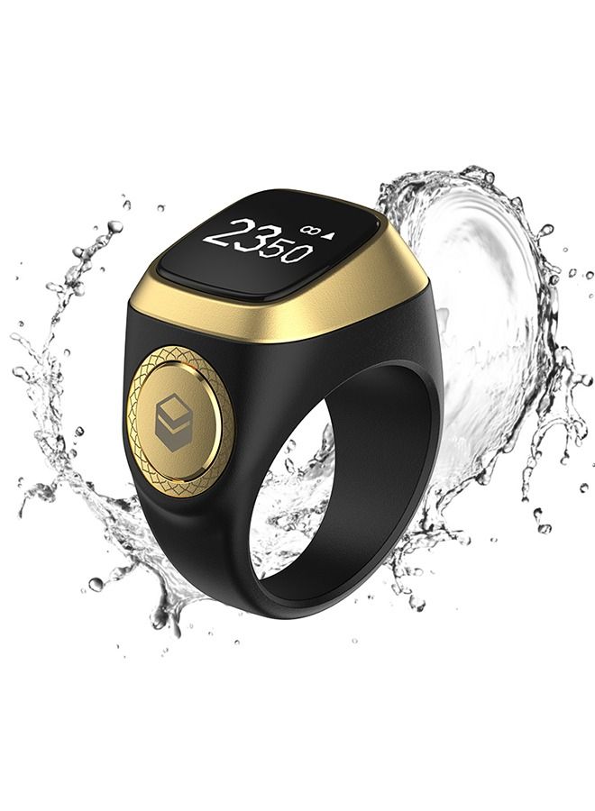 iQIBLA - Smart Tasbih Zikr1 Lite Ring - Black - 22mm - Image 2