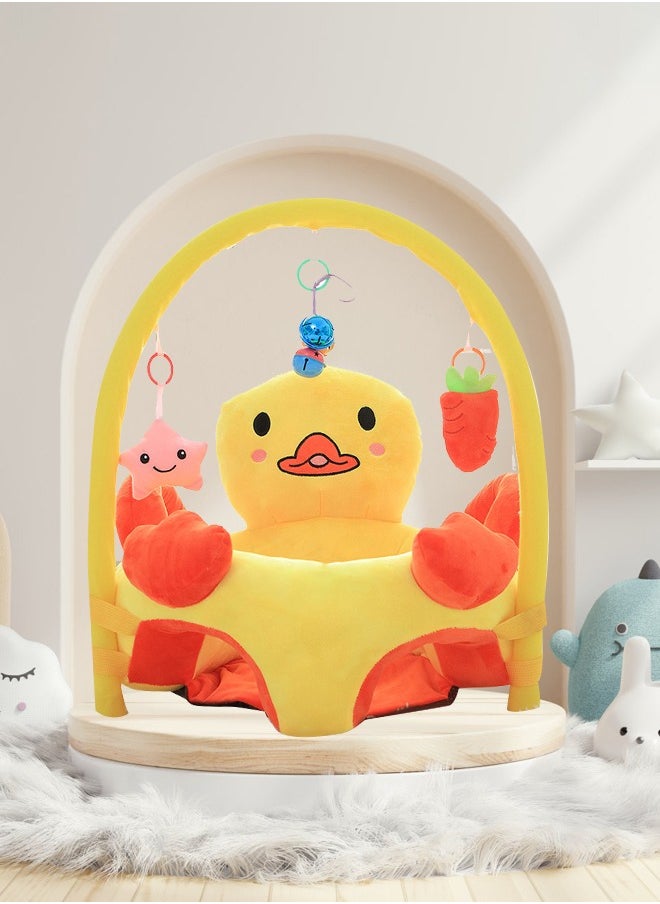Soft Touch - Baby Support Seat Sofa Cartoon Infant Sofa Learning Sitting Chairs Baby Sit Up Chair Back Head Protector Baby Bouncer Infants Floor Seats - Image 1
