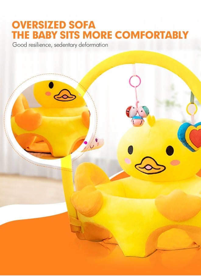 Soft Touch - Baby Support Seat Sofa Cartoon Infant Sofa Learning Sitting Chairs Baby Sit Up Chair Back Head Protector Baby Bouncer Infants Floor Seats - Image 1