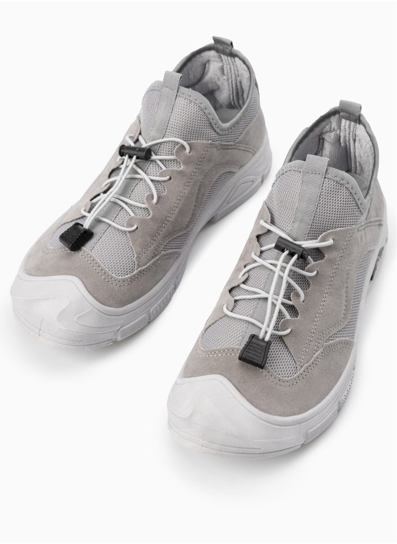 Shoes for Men - Comfortable Sneakers, Casual Mens Shoes, Trainer Shoes, Lightweight and Breathable Walking Shoes, Mens Fashion Footwear, Ajustable Elastic Laces, Textile Mesh Lining, Grey - pzsku/ZD24650B86A0FE0B4CC57Z/45/_/1729760932/8d4d846b-1d7e-4ebc-8acc-76da7390f0e9