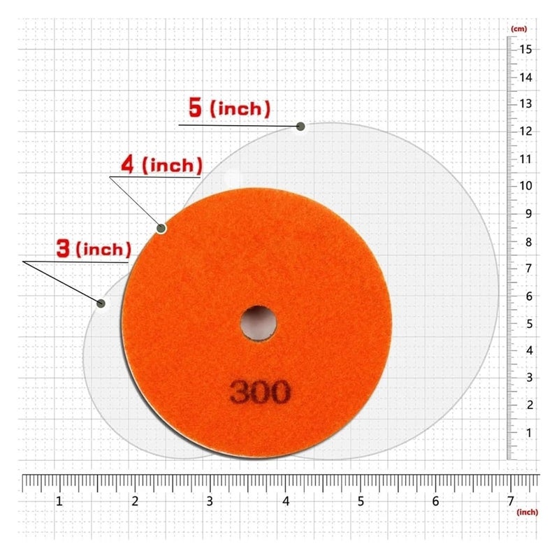 4 بوصة عجلة تلميع الماس وسادة تلميع للرخام طحن قرص اللون 10000 - Image 4