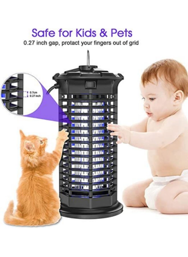 جونيس قاتل البعوض الكهربائي من جونيس Gonice، قاتل حشرات قوي، صاعق بعوض، مصيدة بعوض مع مصباح إلكتروني للأشعة فوق البنفسجية للمنزل، غرفة النوم، المطبخ، المكتب - Image 4