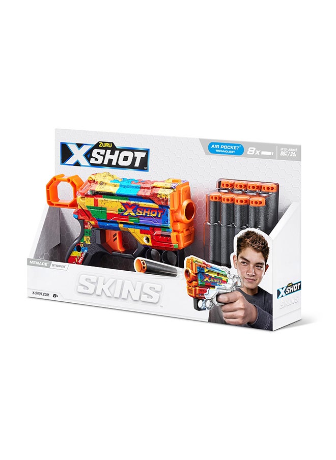 Zuru X-Shot سكينز مينياس سترايبير - لعبة تصويب أكشن للأطفال والمراهقين والبالغين الأولاد والبنات، أنشطة عطلات خارجية، هدايا للأطفال بعمر 8 سنوات وما فوق  - Image 2