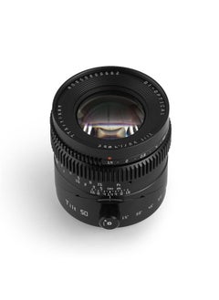 TTArtisan TTArtisan 50mm F1.4 Tilt Manual Lens Large Aperture Full Frame Tilt Portrait Lens Compatible with Sony E-Mount Mirrorless Cameras a7 a7II a7III a7R a7RII a7RIII a7RIV a7S a7SII a9 a7C  - Image 2