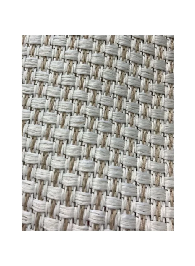 atmosphera Wild Knit Curtain Mouse Grey and Ivory 140 x 260 cm 181086B