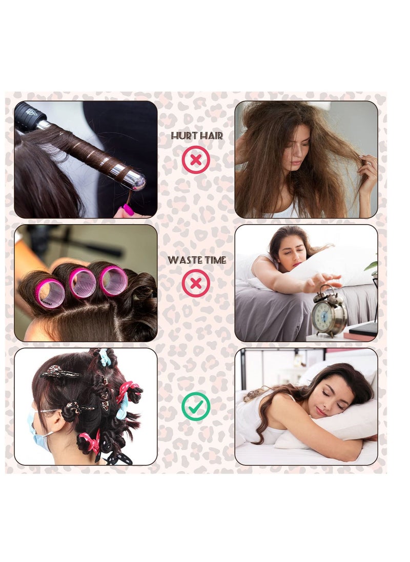KASTWAVE 20 Pcs Soft Sleep Hair Rollers DIY Sponge Hair Rollers Flexible Hair Styling Tools  - Image 5