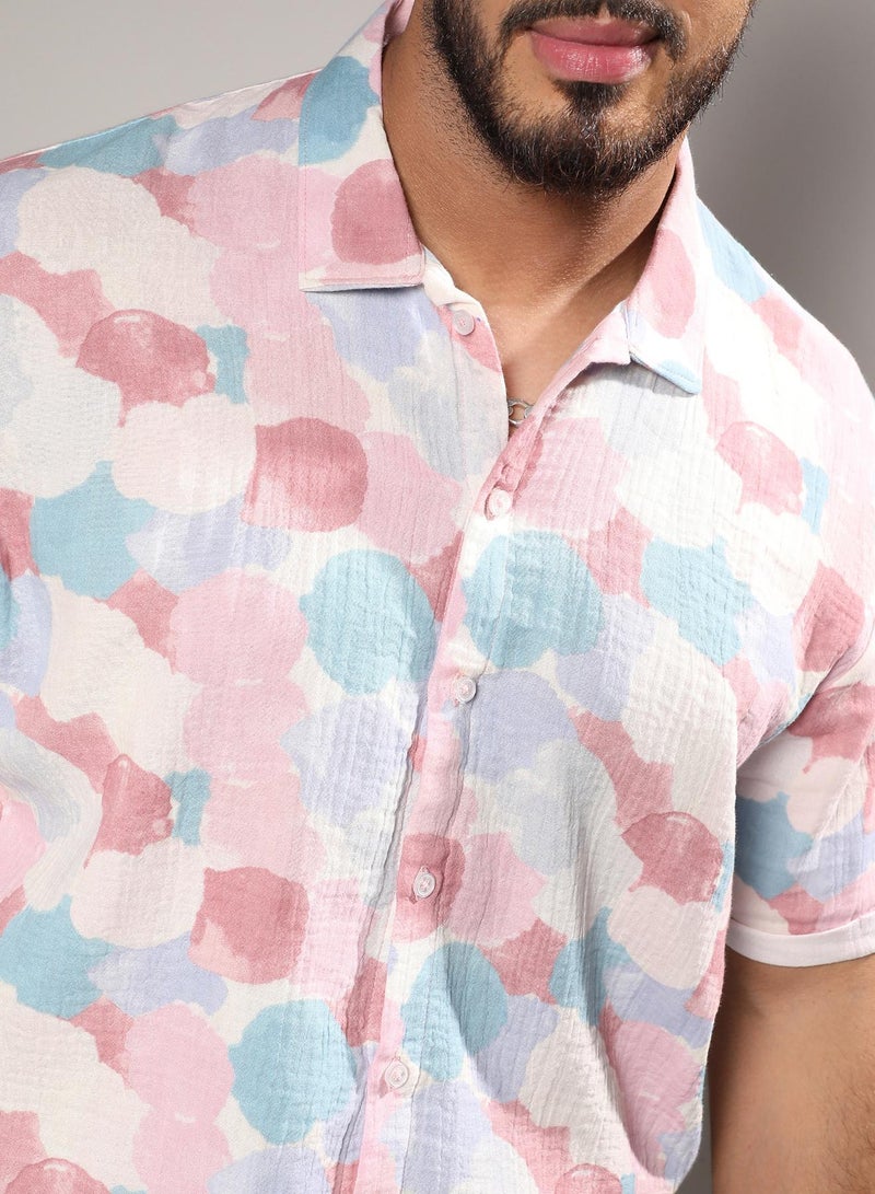 Instafab Plus Artistic Abstract Shirt - Image 5