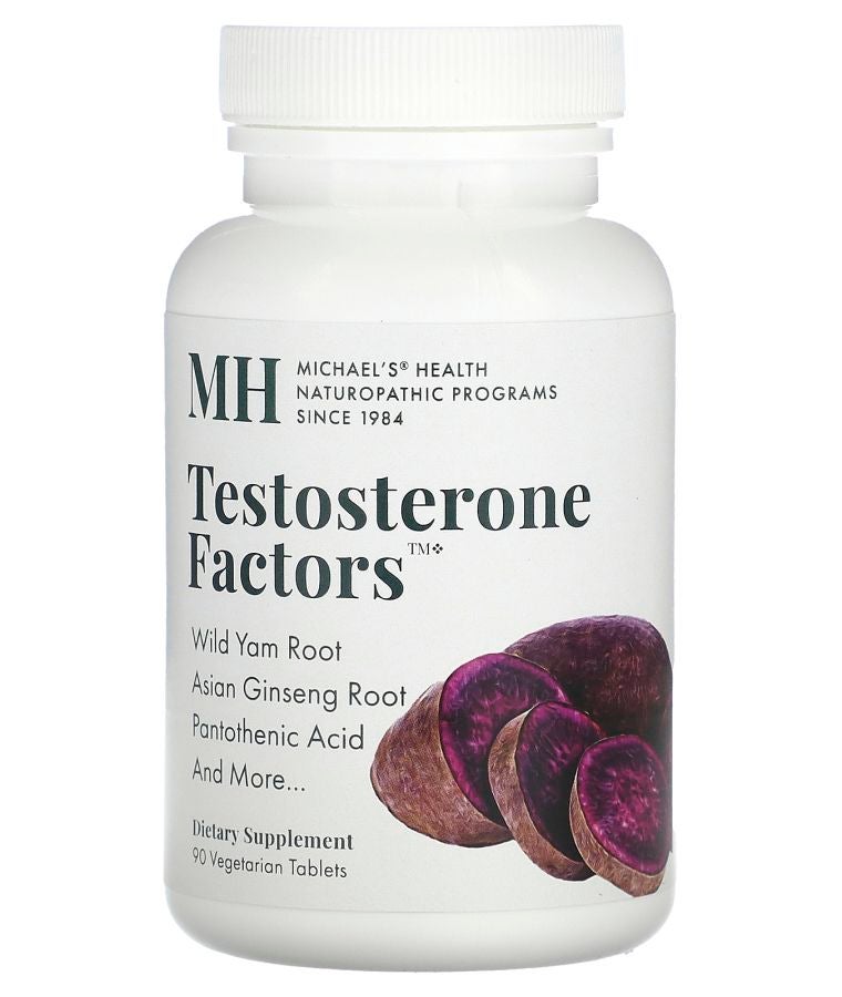 MICHAEL'S Testosterone Factors 90 Vegetarian Tablets