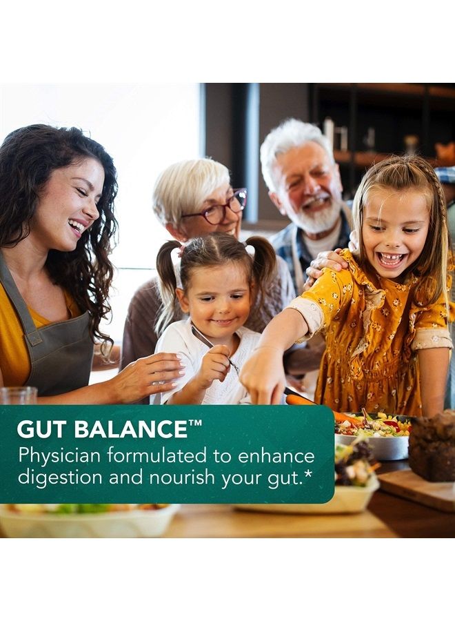 Vital Plan Gut Balance Supplement by Dr. Bill Rawls - Advanced Digestive Health Support Formula w/ Clinical-Grade Slippery Elm Bark, Berberine & Dandelion Extract for Women & Men (180 Capsules) - Image 2