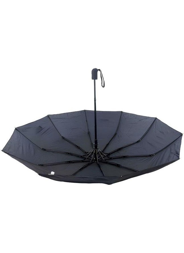 Louisiana Polo Umbrella Semi-Automatic Plaid Anthracite 1115  - Image 2