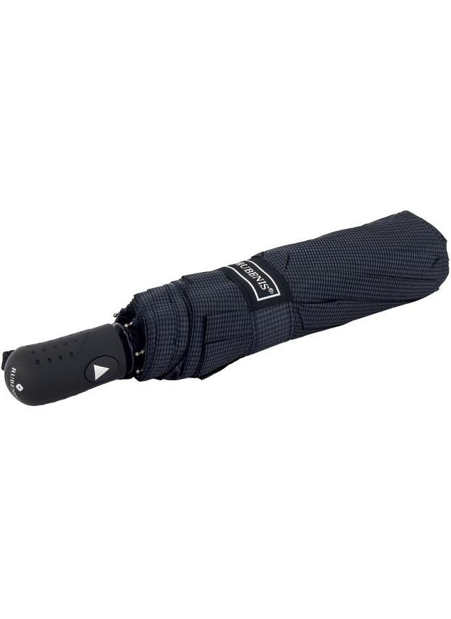 Louisiana Polo Umbrella Semi-Automatic Plaid Anthracite 1115  - Image 4
