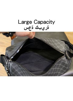 Men's Versatile Black Shoulder Bag, Boys' Multi-pocket Crossbody Bag Sling Bag Side Bag Carry Bag Messenger Bag, Daily Commuter Cycling Bag Sports Bag Phone Bag Trekking Bag for Students, Teenagers - pzsku/ZD246FD0C4B4F01456DD2Z/45/_/1727514351/2ad89fee-c70b-4d26-aa92-df970644dedf