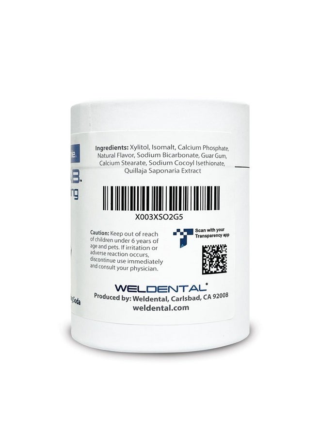 WELdental Weldental Chewtab Gentle Whitening Toothpaste Tablets 180 Count Refill (Peppermint)  - Image 2