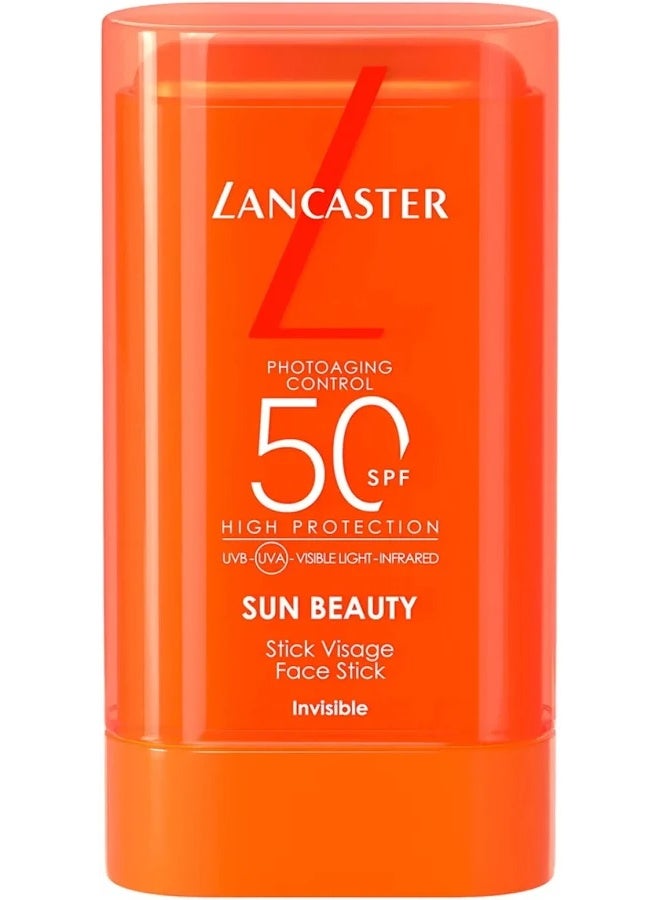 Lancaster Sun Beauty Invisible Face Stick SPF50 19g - Image 1