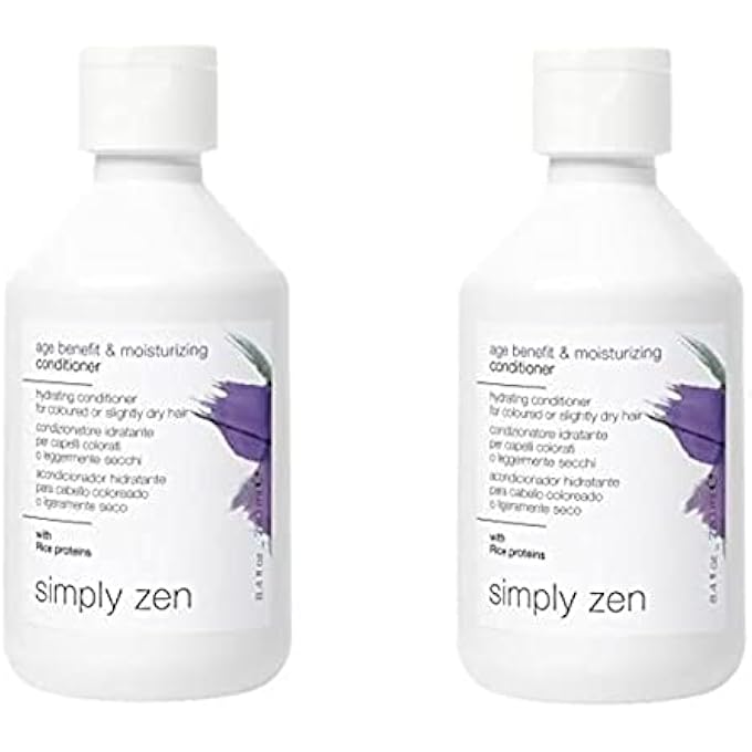 AGE BENEFIT & MOISTURIZING CONDITIONER DUO PACK 2 X 250ML MOISTURIZING CONDITIONER FOR COLORED OR SLIGHTLY DRY HAIR 500ML PROMOTION