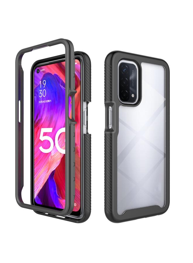 اس-توب جراب لهاتف OnePlus Nord N200 5G Starry Sky بلون سادة مقاوم للصدمات من البولي كربونات + جراب واقٍ من مادة TPU - Image 1