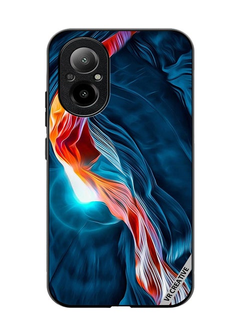 Protective Case Cover For Realme C67 4G Layers Design Multicolour