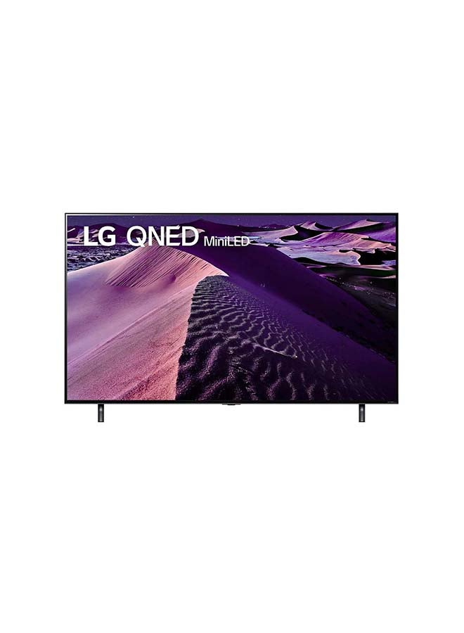 LG QNED TV 75 Inch QNED85 Series, Cinema Screen Design 4K Cinema HDR WebOS22 With ThinQ AI Mini LED 75QNED856QA Black - Image 1