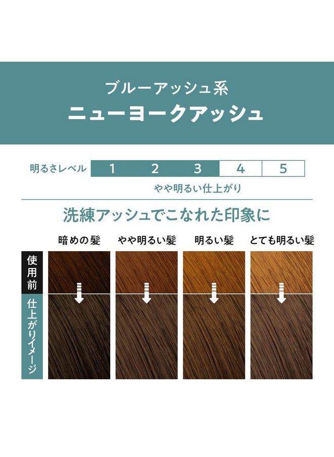 KAO - Liese Prettia Bubble Hair Dye New York Ash - Image 1
