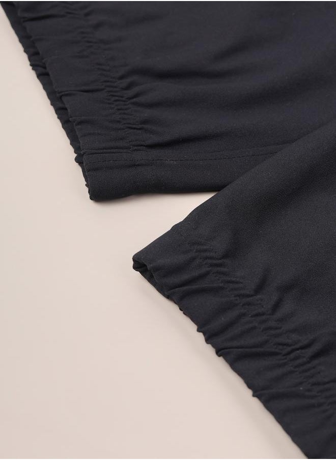 Technosport Technosport Solid Stretch Joggers with Drawstring  - Image 1