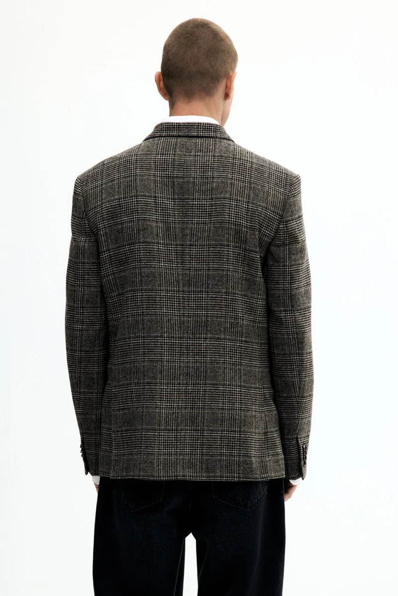 H&M  Regular Fit Wool-blend double-breasted jacket for Men | Best Price UAE