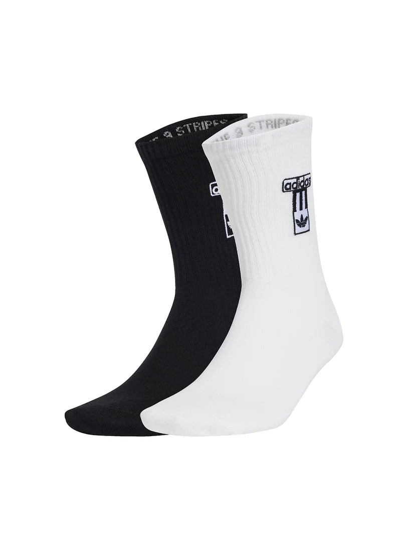 adidas Originals 2 Pack Adibreak Crew Socks