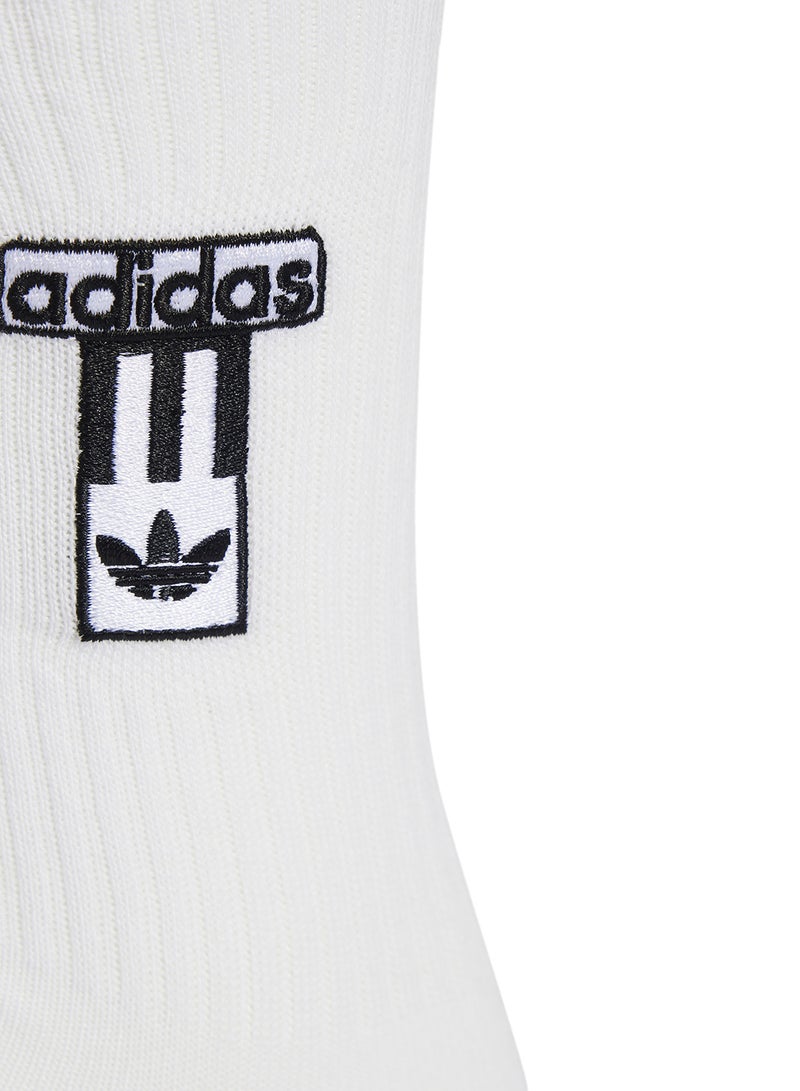 adidas Originals 2 Pack Adibreak Crew Socks  - Image 3