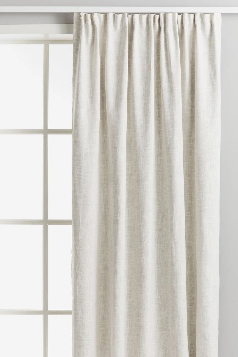 H&M 2-Pack Blackout Curtain Lengths