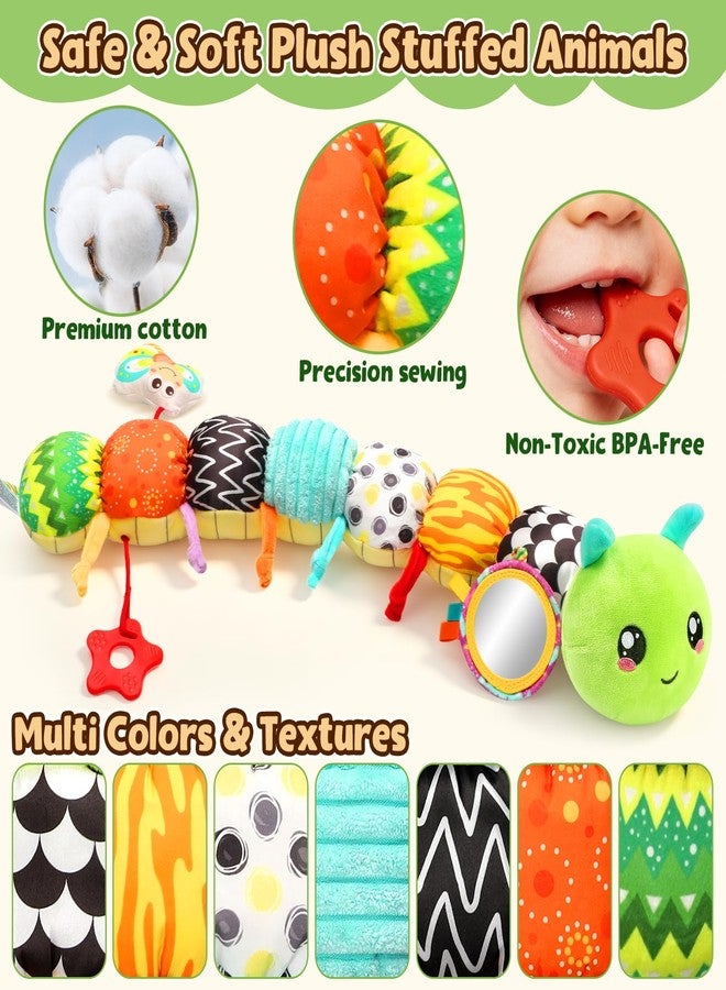 TOHIBEE Baby Caterpillar Toys 0-6 6-12 Months, Stuffed Animals Musical Sensory Toy - Image 5