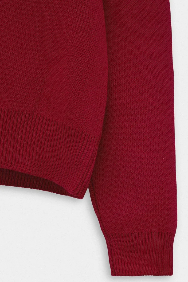 Giesto Burgundy Red GIESTO Men's Cotton Sweater for Men | Best Price UAE