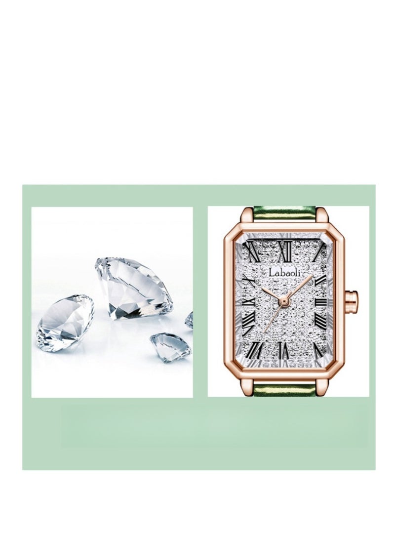 Labaoli Laboli Women's Fashion Diamond Set Watch - Image 5