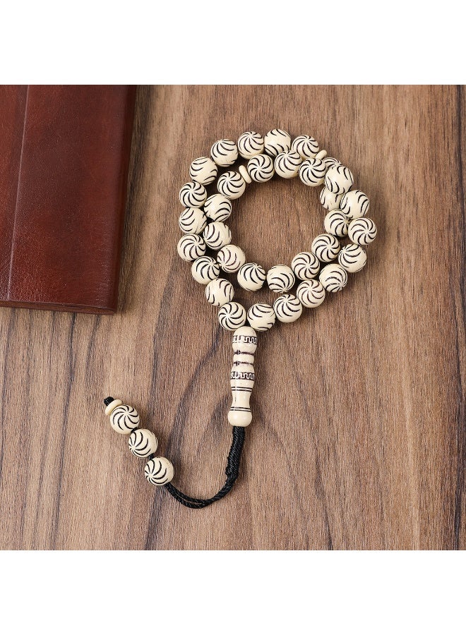 NIBEMINENT 33 Muslim Prayer Beads 8mm
