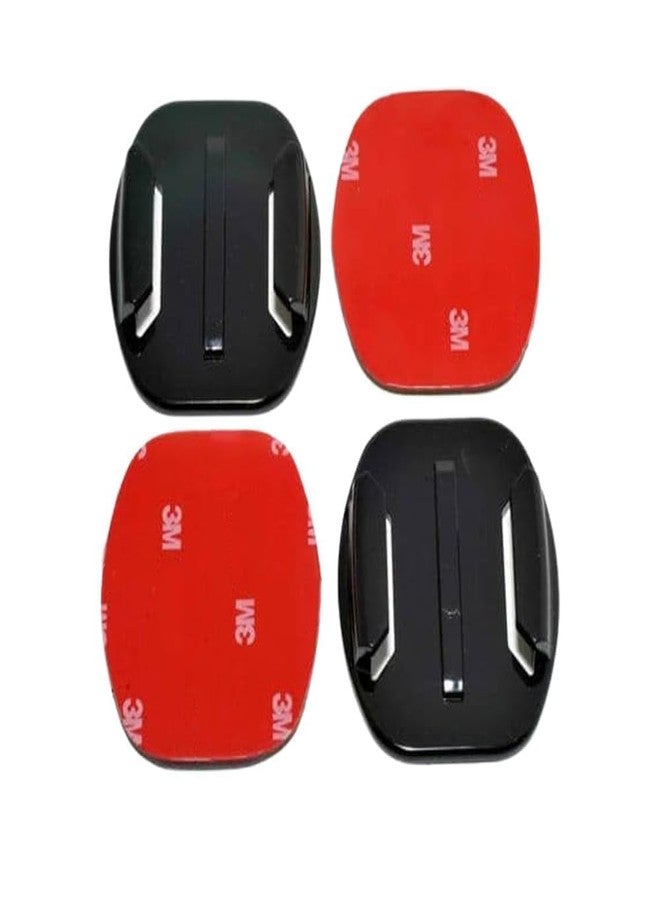 Action Pro 3M Flat Adhesive Sticky Mount Compatible with GoPro-13/12/11/10/9/8/7/6/5/4/3+/3/SJCAM/Yi/ 4K Eken Noise Play and Other Action Cameras (Pack of 2) - Image 2