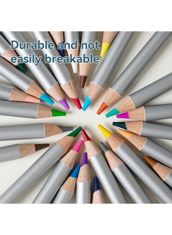 Deli EC300-36 Colored Pencils Set - 36 Vibrant Colors, Soft 4.0mm Lead, Pre-Sharpened for Blending, Layering, and Shading - Image 4