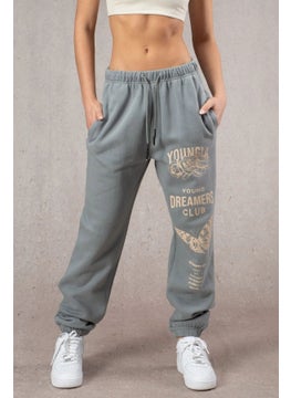 Generic 2024 Trendy US Jogger Sweatpants for Fitness Slab gray  - Image 1