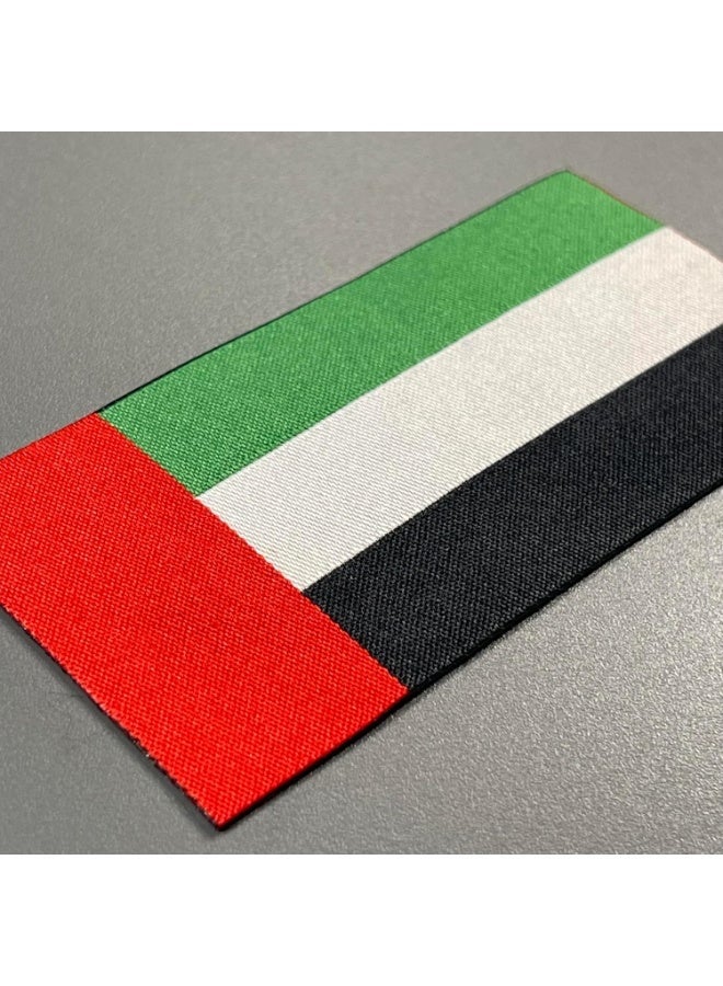 رقع علم الإمارات قابلة للكي والخياطة، مع فيلم شفاف للكي - Image 4