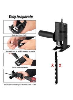 uptodateproducts uptodateproducts Electric Saws Accessory Reciprocating Saw Drill Electric Saw Power Tool Wood Cutter Machine Attachment Adapter  - Image 3