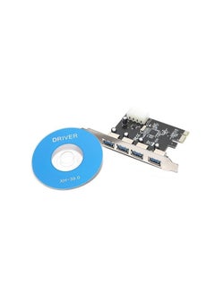 Generic PCI Express Card 4 Port USB 3.0 with 5V 4-Pin Power Connector up to 5 Gbps Speed  - Image 3