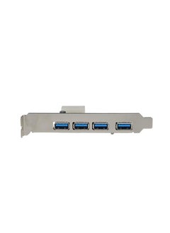 Generic PCI Express Card 4 Port USB 3.0 with 5V 4-Pin Power Connector up to 5 Gbps Speed  - Image 4