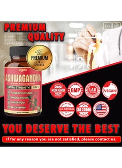 agobi Ashwagandha 5in1 Extra Strength 90 Capsules  - Image 5