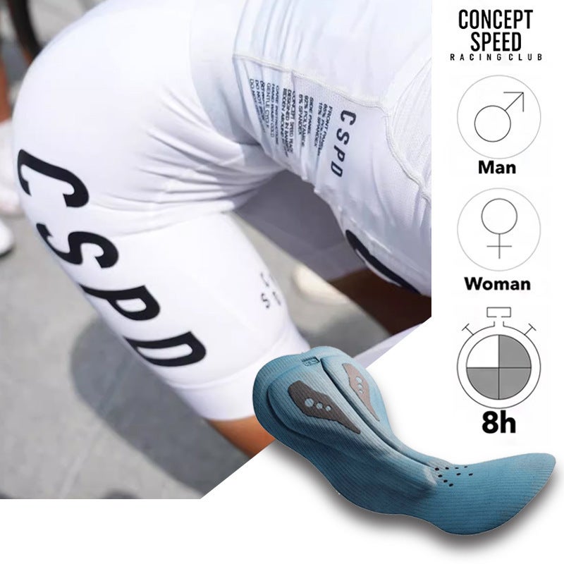 Unisex Cycling Bib Shorts Breathable Quick-Dry - Image 2