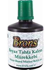Brons Whiteboard Marker Ink Green 100 Cc. Br-363 6 Pack