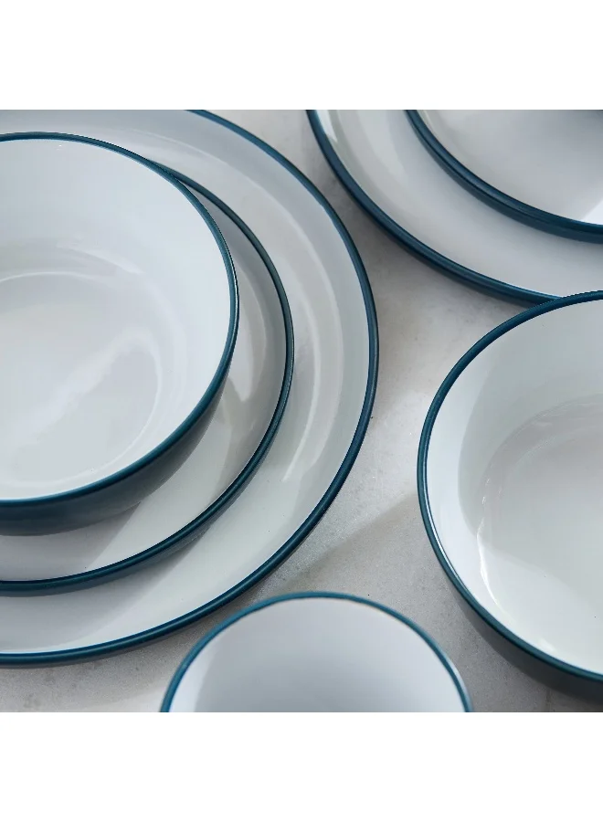 Home Box Eleganza 16-Piece Stoneware Dinner Set