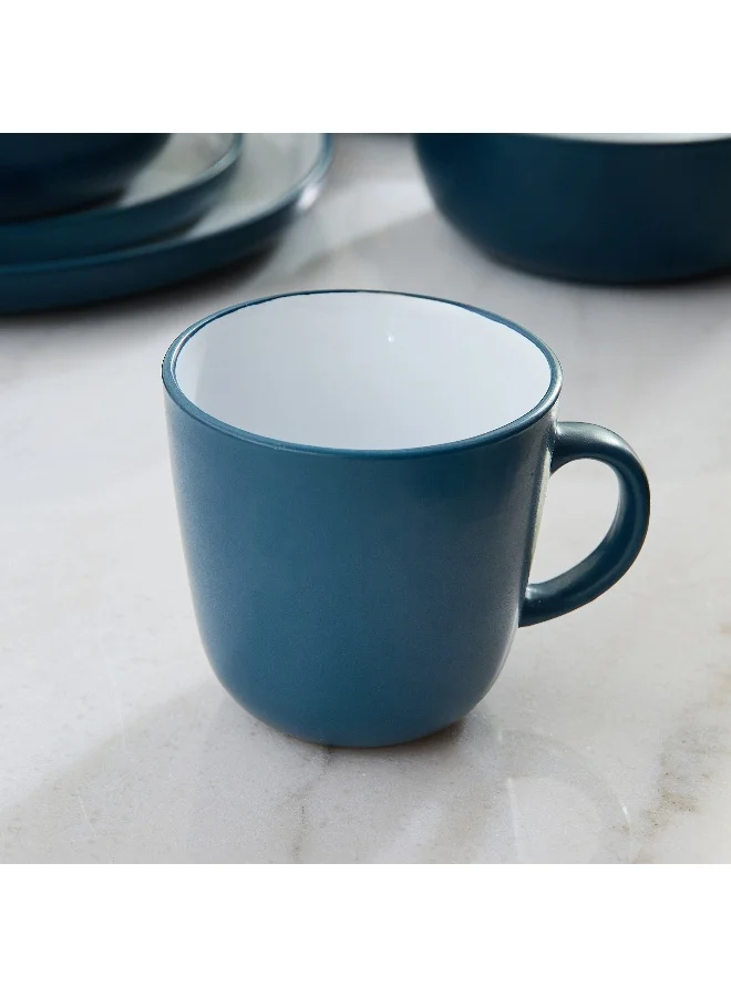 Home Box Eleganza 16-Piece Stoneware Dinner Set