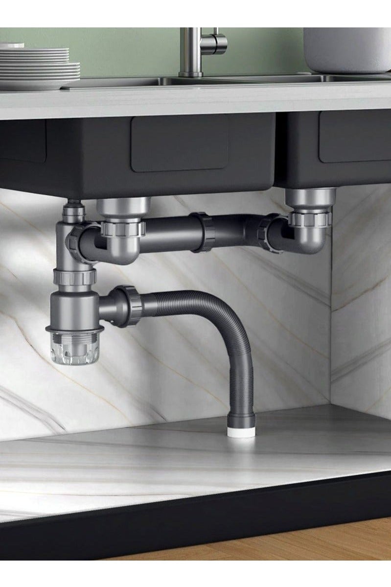 Arabest ملصقات ورق جدران مطبخ رخام لامع 40 سم * 500 سم، ملصقات مطبخ ذاتية اللصق، ملصقات رقائق الألمنيوم للمطبخ، ملصقات مقاومة للزيت وماء لموقد المطبخ - Image 2